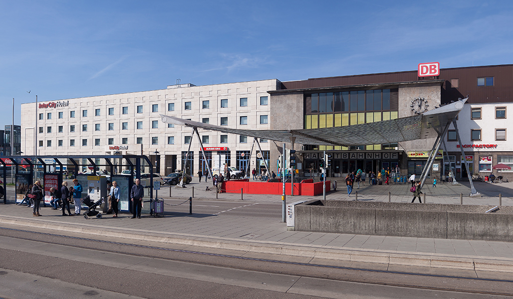 Ulm Hauptbahnhof Gesamtansicht