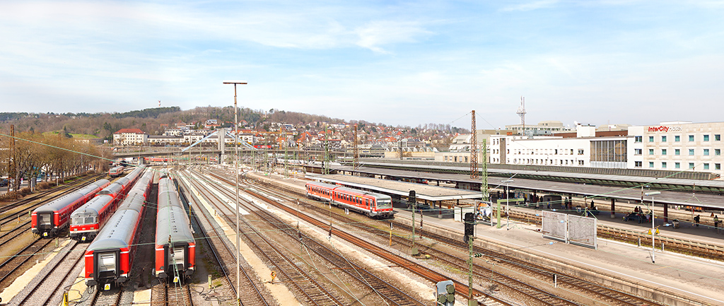 Ulm Hauptbahnhof Gleisanlage